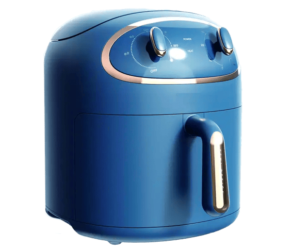 Easy airfryer - blå 6.5L